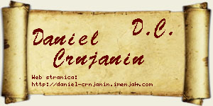 Daniel Crnjanin vizit kartica